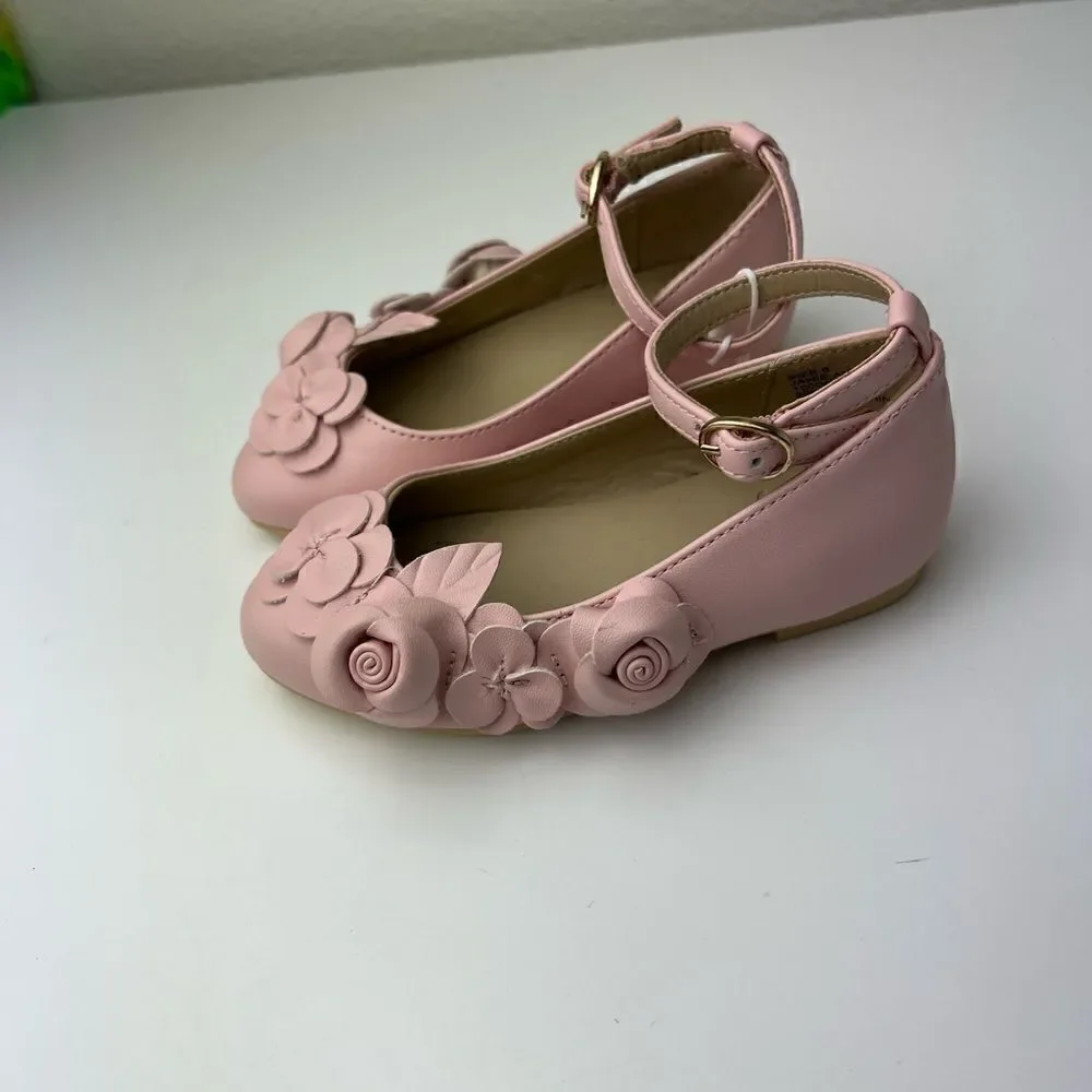 Janie and Jack FLOWER BALLET FLAT